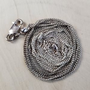 Sterling Silver 925 Multi Chain Necklace